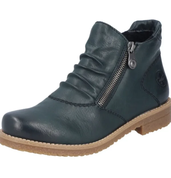 Casual Shoes*RIEKER 73553-54 FOREST