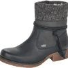 Casual Shoes | Boots*RIEKER 79688-00 BLACK