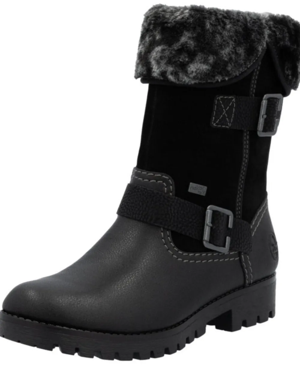 0-52.webp Boots*RIEKER 78563-00 BLACK