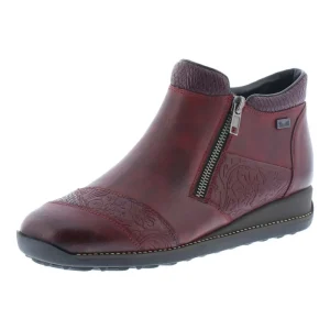 Boots*RIEKER 44281-35 BURGUNDY