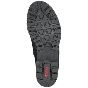 Casual Shoes*RIEKER 78570-00 BLACK
