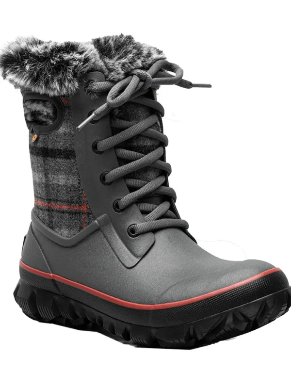 Boots*BOGS ARCATA COZY PLAID GREY