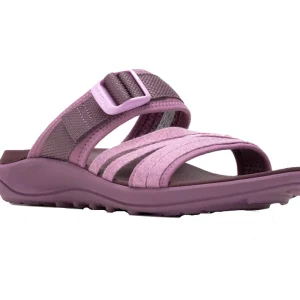 Sandals*MERRELL DISTRICT 4 SLIDE MAUVE
