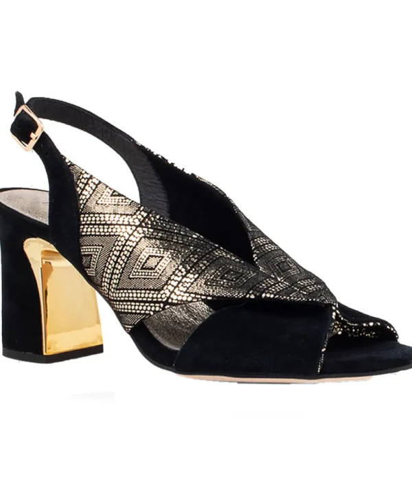 Dress Shoes*DJANGO & JULIETTE KRUZ BLACK/GOLD