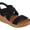 Sandals*SKECHERS (L) ARCH FIT BEVERLEE - LOVE STAYS BLACK