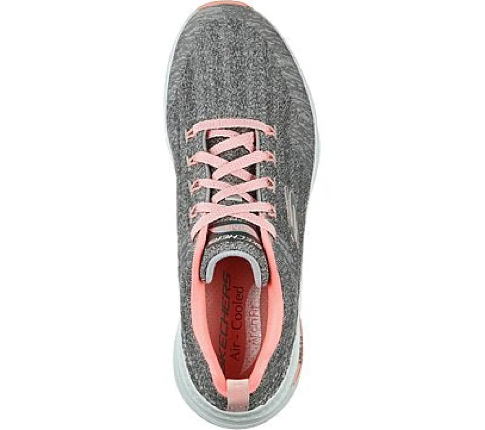 l_arch_fit_comfy_wave_3.webp Casual Shoes*SKECHERS (L) ARCH FIT COMFY WAVE GREY/PINK
