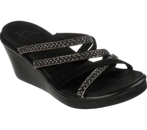 Sandals*SKECHERS (L) RUMBLE ON NIGHT OUT BLACK