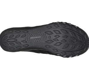 Casual Shoes*SKECHERS (L) SLIP INS BREATHE EASY BLACK