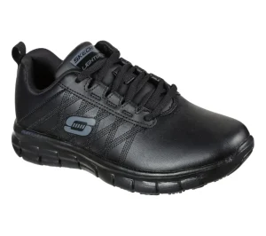 Casual Shoes*SKECHERS (L) WORK: SURE TRACK ERATH SR BLACK