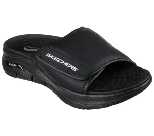 Sandals*SKECHERS (M) SNDL 237371 BLACK