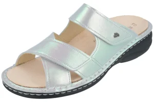 Sandals*FINN COMFORT MELROSE SILVER