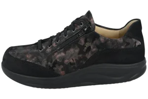Casual Shoes*FINN COMFORT OTARU SOFT BLACK/BORDO
