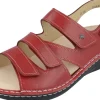 Sandals*FINN COMFORT PRAIA SOFT POMODORESMOOTH