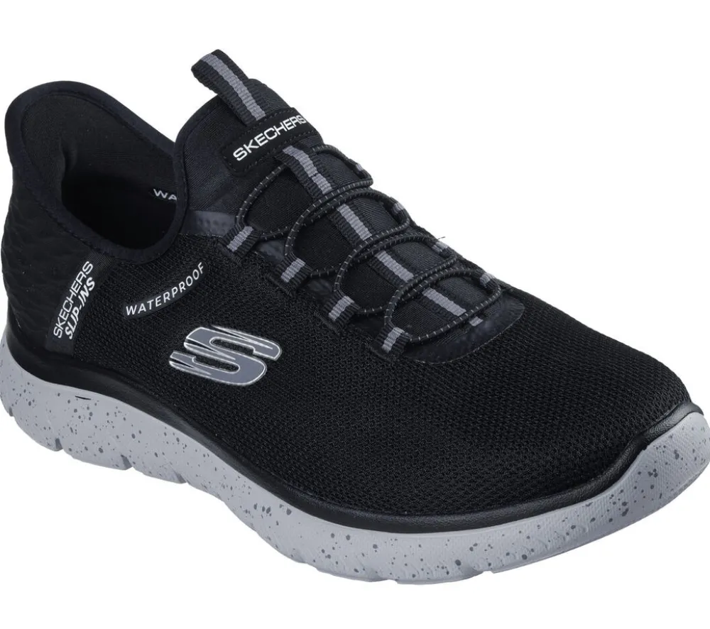 slipins_waterproof_summit_0.webp Casual Shoes*SKECHERS SLIP-INS WATERPROOF: SUMMITS CORBOS BLACK/GREY