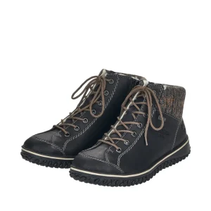 Casual Shoes | Boots*RIEKER Z4243-01 BLACK